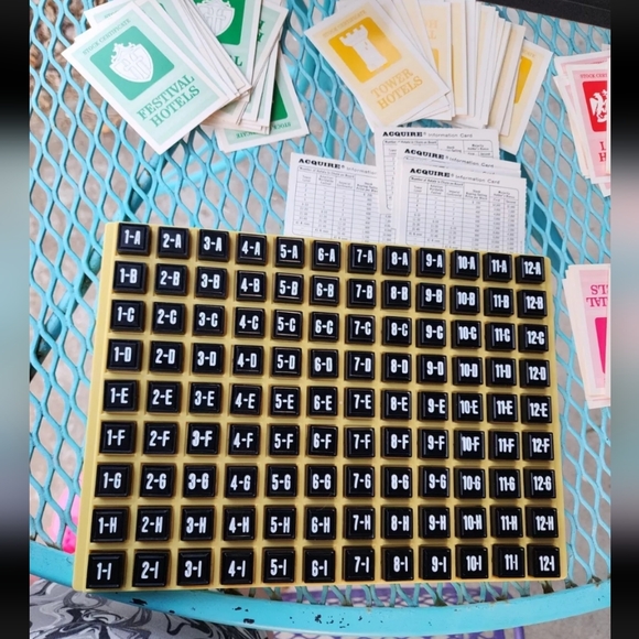 Vintage Acquire Board Game 1968 3M Company - Picture 3 of 11